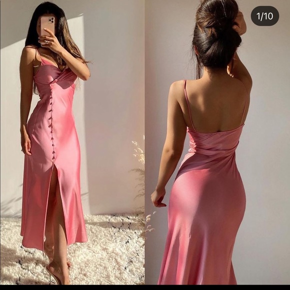 Zara buttoned slip dress - Picture 5 of 15